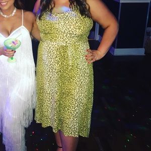 Animal Print Dress XL